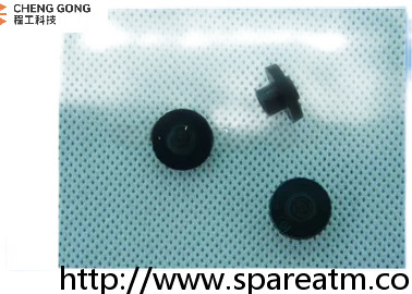 49016971000F 49-016971-000F ক্যাশিয়ার মেশিনের যন্ত্রাংশ Diebold কালো Takeaway চাকা